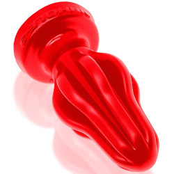 Oxballs Plug silicone AirHole S 9 x 4cm Rouge